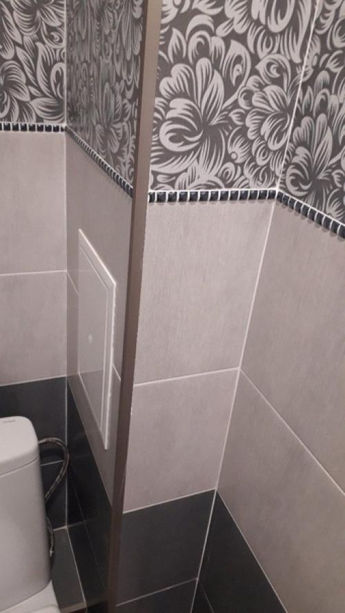 Не понимаю тех людей, кто пишет, что у них ушел месяц и более на ремонт в туалете с ванной.