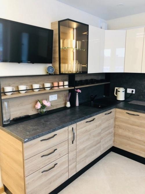 А это наш вариант кухни.