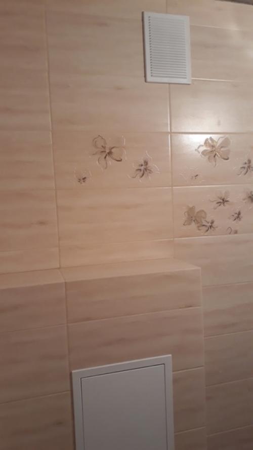 Наконец закончили ремонт санузла, показываю что из этого получилось. 02