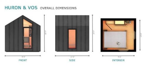Небольшой домишка на каких то 10 квадратных метров, котрый делают на заводе и привозят куда нужно. 02