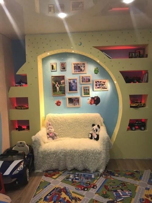 Смастерили вот такую вот необычную нишу в комнате нашего ребенка. 08