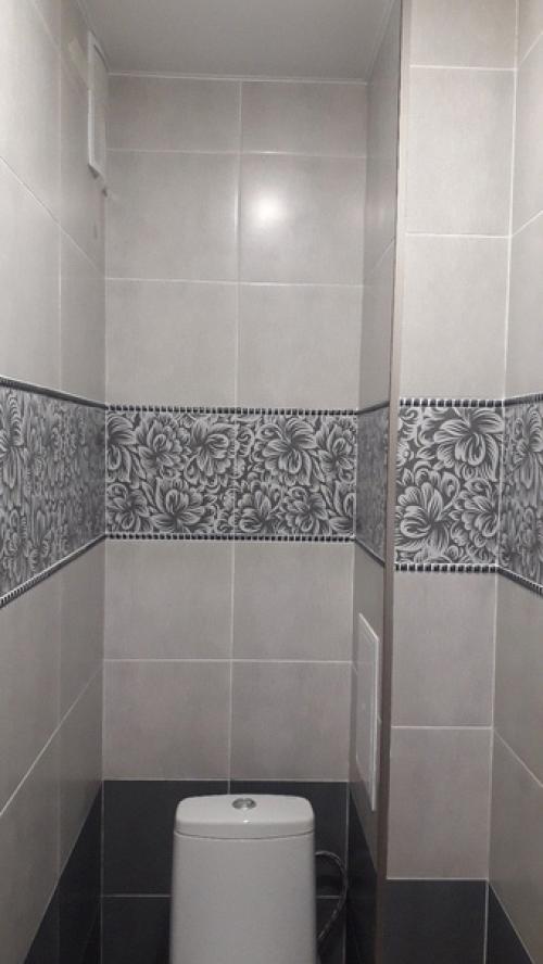 Не понимаю тех людей, кто пишет, что у них ушел месяц и более на ремонт в туалете с ванной. 03