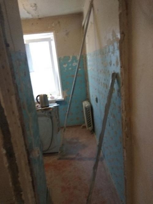 А это наша кухня и ремонт на ней.