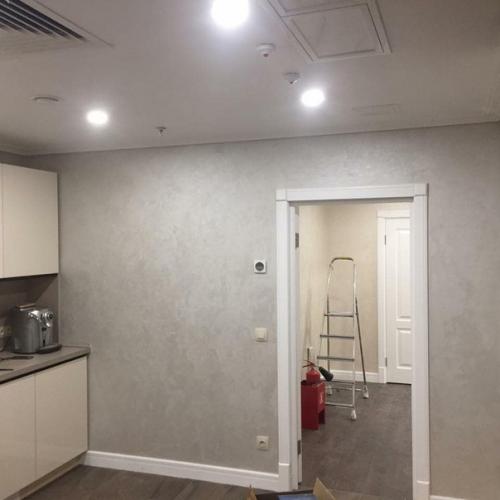 Вот такой ремонт на кухне мы сделали. 02