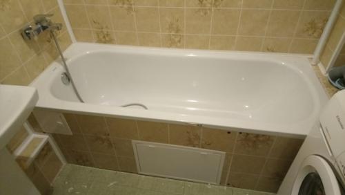 Вот так мы ванную комнату и туалет оформили.