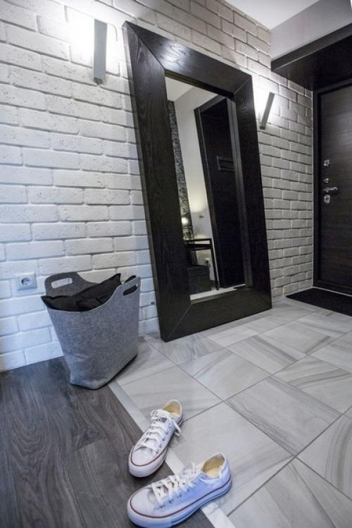 Моя холостяцкая берлога, стремился к максимально современному интерьеру.