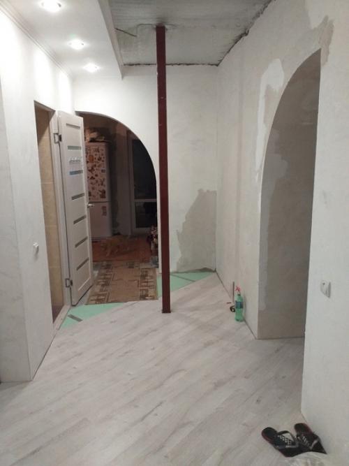 Пришлось делать ремонт собственными ручками, намаялся я конечно с ни будь здоров, но что поделать, свое же жилье. 06