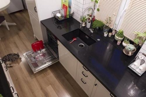 Дизайнерский ремонт на нашей небольшой кухне. 01