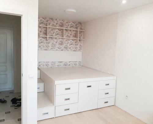 Кровать для людей ценящих в первую очередь практичность в вещах. 03