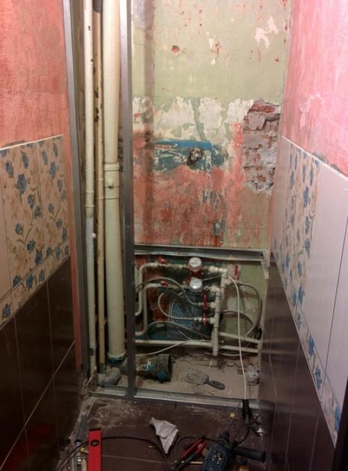 Вот так мы свой туалет ремонтировали. 03