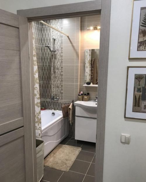 Хочу показать ванную.  