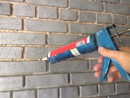 Делюсь необычным способом, как мы делали кирпичики в квартиру из пеноплекса. 06