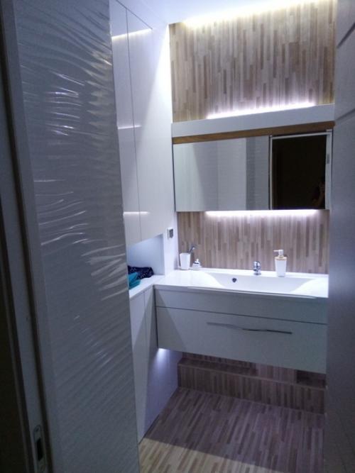 Первый ремонт в ванной сделал. 09