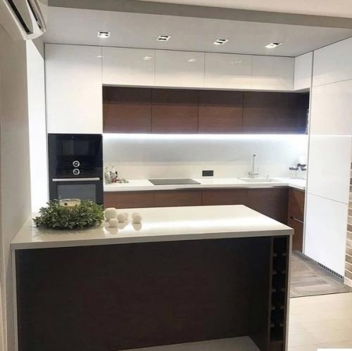 Показываю вам во всей красе свою современную и очень функциональную кухню. 01