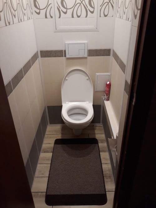 А это вот так я делал ремонт в туалете у себя в квартире. 04