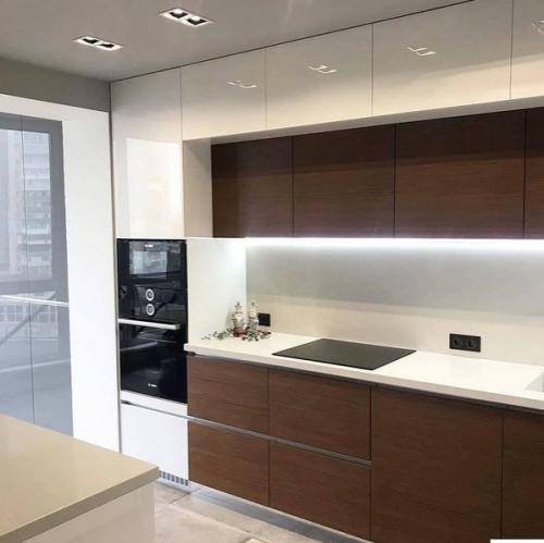 Показываю вам во всей красе свою современную и очень функциональную кухню.