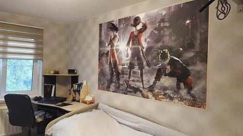 Это комната, которую мы подготовили для нашего сына. 06