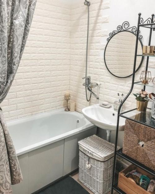 Когда мы делали ремонт в квартире, то упирались на стиль лофт. 06