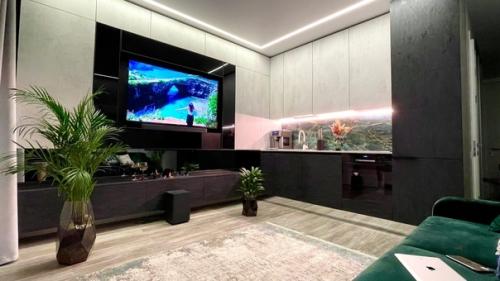 Вот так сделан интерьер у меня в квартире студии, 23 м 2. сначала все тщательно продумал, а потом уже реализовал. 05