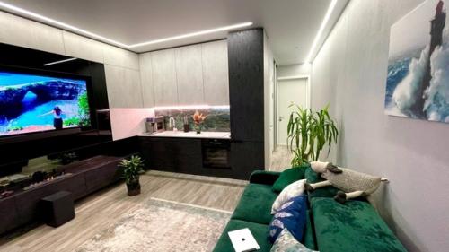 Вот так сделан интерьер у меня в квартире студии, 23 м 2. сначала все тщательно продумал, а потом уже реализовал. 01