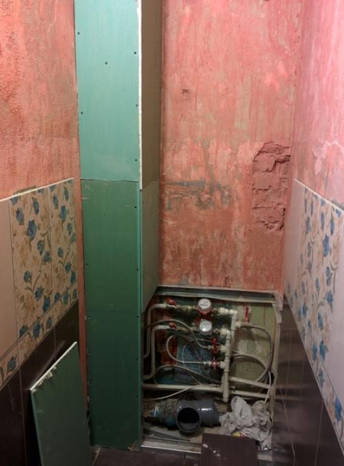 Вот так мы свой туалет ремонтировали. 04