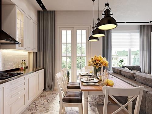 Дизайн - проект оформления квартиры - студии.