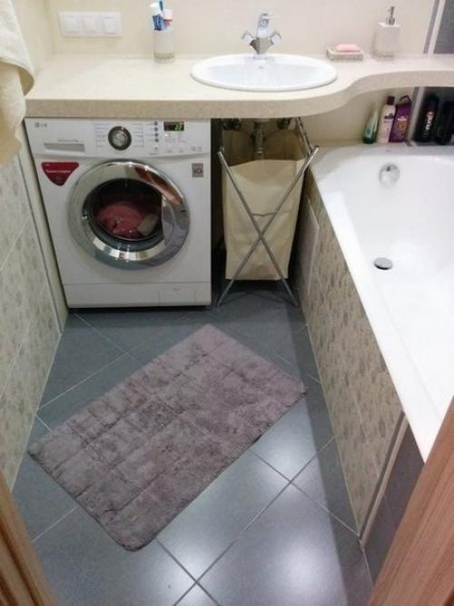 Наконец - то закончили ремонт ванной комнаты. 03