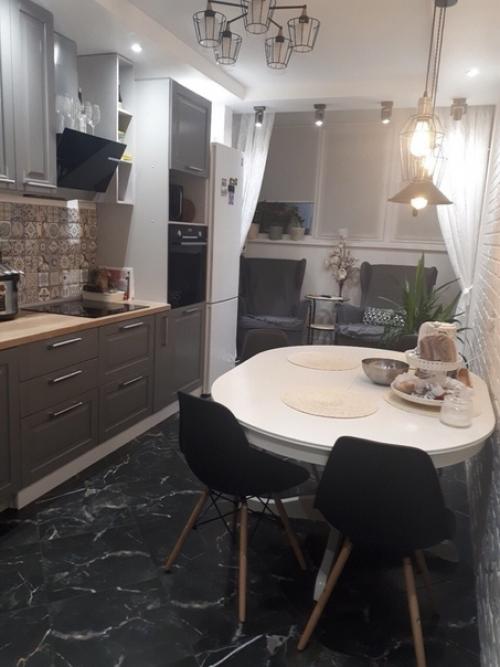 Наша идеальная кухня) получилось всё, как задумывали. 02