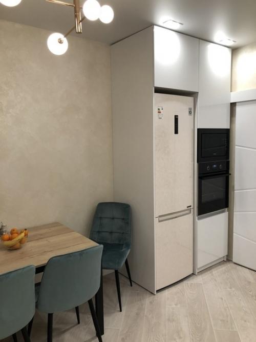 Наконец - то закончили ремонт на нашей кухни. 05