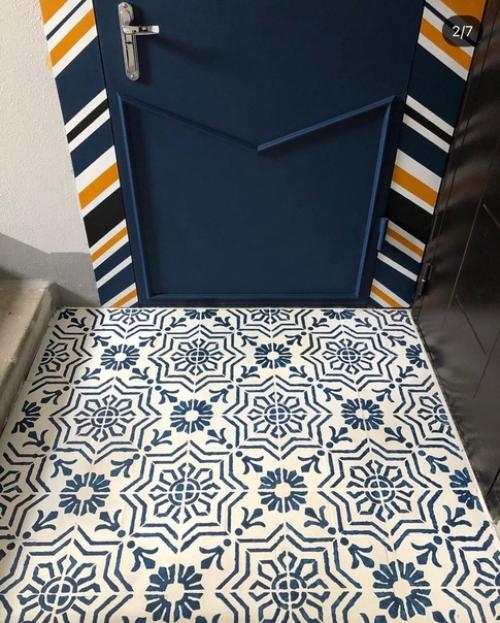 Как красиво обыграть входную дверь, это просто прелесть. 02