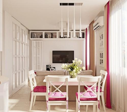 Дизайн - проект оформления небольшой квартиры - студии. 01