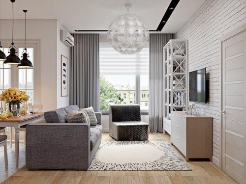 Дизайн - проект оформления квартиры - студии. 03