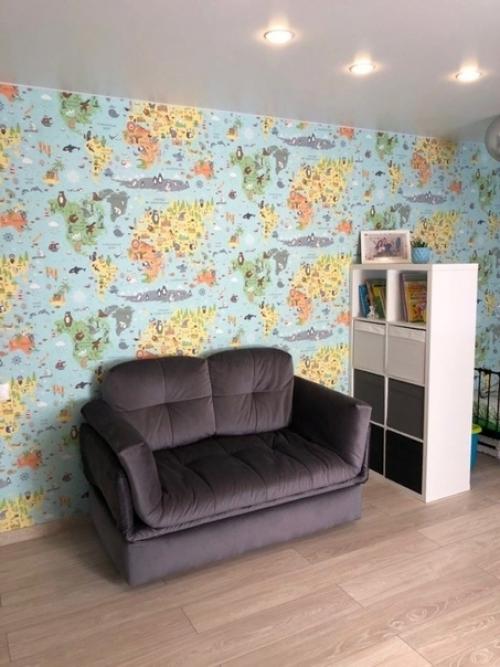 Наконец - то завершился ремонт в детской для наших сынишек. 01