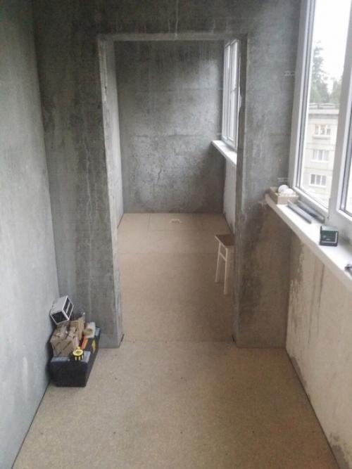 Несколько моментов, как я оформлял лоджию. 02