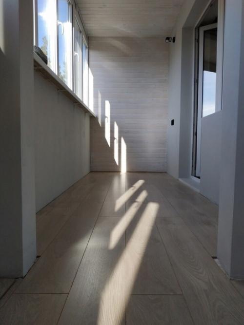 Несколько моментов, как я оформлял лоджию. 07