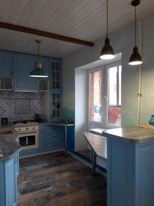 Спешу поделиться первыми кадрами моей кухни. 01