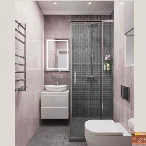 Мы представляем вам идеальный дизайн квартиры в сером цвете. 07