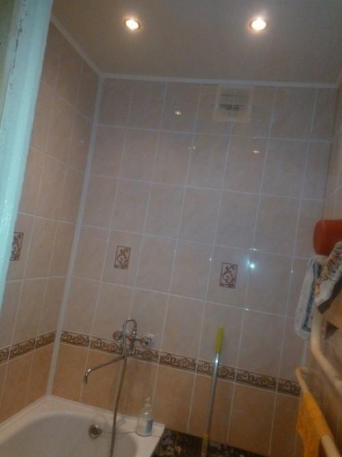 Вот так я свою ванную комнату обновила. 06