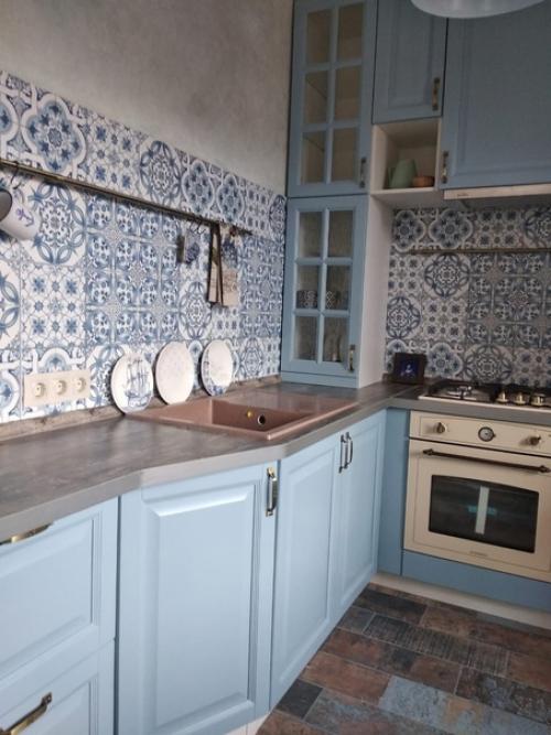 Спешу поделиться первыми кадрами моей кухни. 05