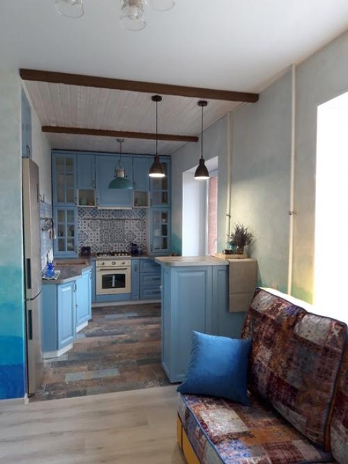 Спешу поделиться первыми кадрами моей кухни.  