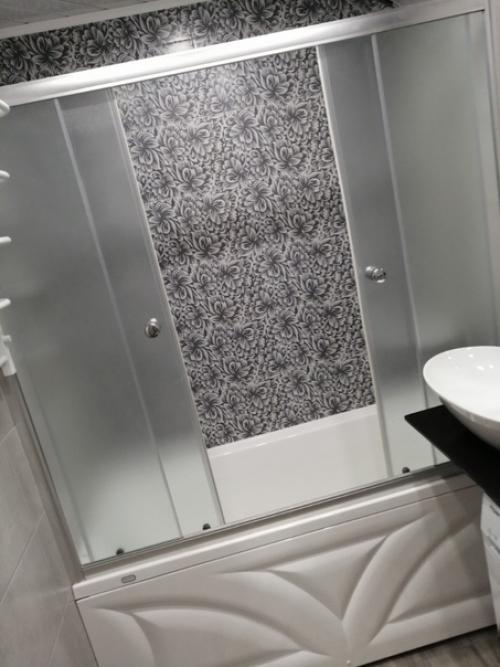 Coвмещённый caнузел 4 кв м. пepвый peмонт с 0, бюджeт был огpaничен. 03