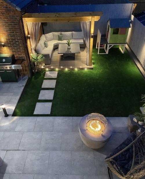 Немного облагородили территорию нашего участка. 06