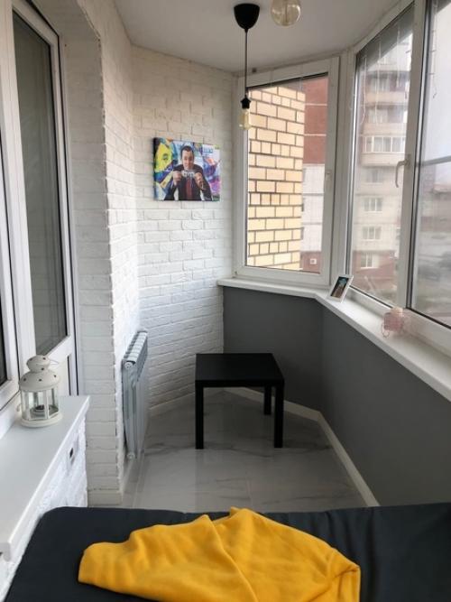 Себе чилаут зону на балконе сделал. 04