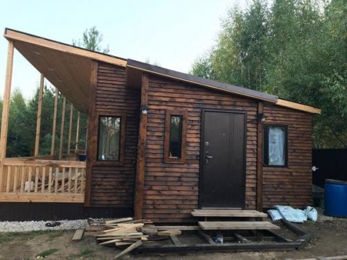 Хочу показать процесс стройки моей небольшой дачи.