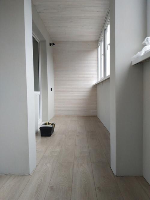 Несколько моментов, как я оформлял лоджию. 06