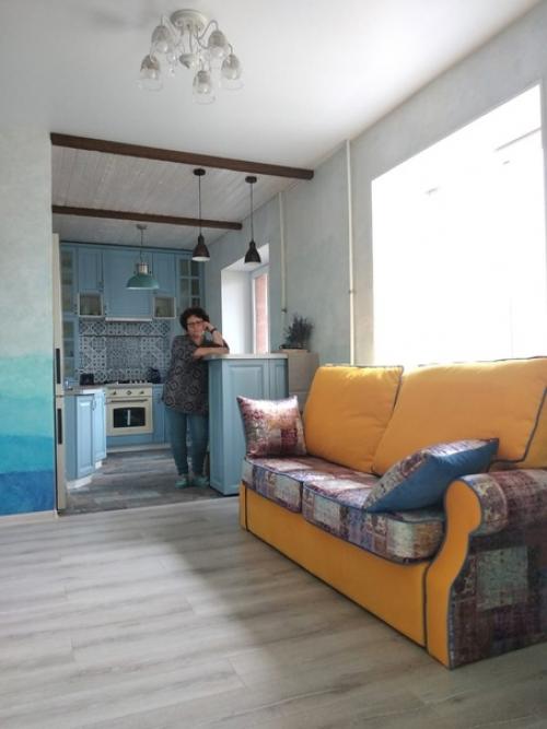 Спешу поделиться первыми кадрами моей кухни. 07