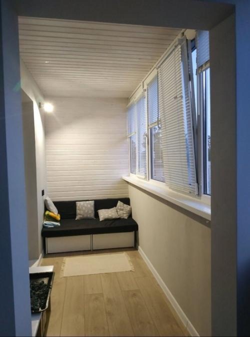 Несколько моментов, как я оформлял лоджию. 08