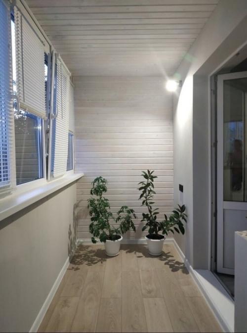 Несколько моментов, как я оформлял лоджию. 09