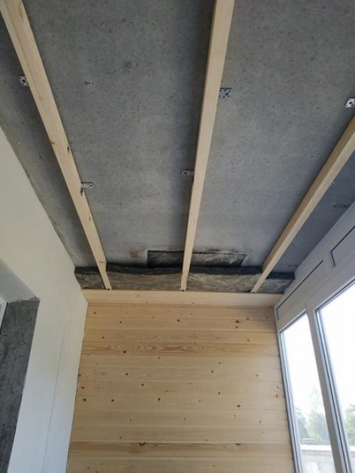 Несколько моментов, как я оформлял лоджию. 04