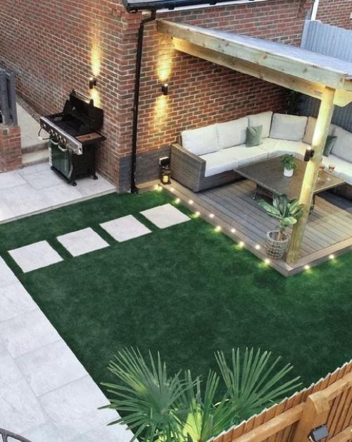 Немного облагородили территорию нашего участка. 08